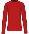KB442 K442 Kariban Crew Neck Sweatshirt Red colour image
